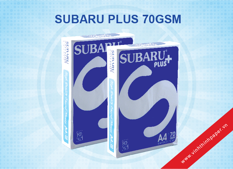 Subaru Plus 70gsm photocopy paper